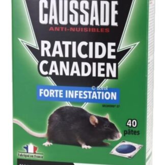 RATICIDE CANADIEN FORTE INFESTATION 400G